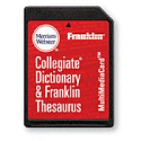Merriam-Webster — Dictionary and Franklin Thesaurus Card